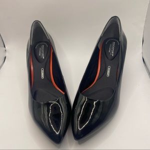 Rockport Total Motion Women’s Patent Leather Black Pump. Size 9